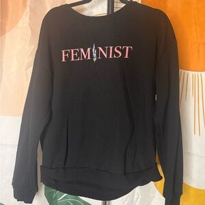 Forever 21 Black Feminist Sweatshirt